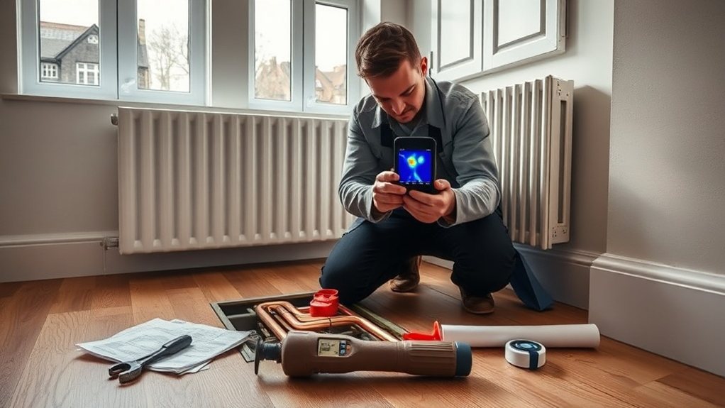 Central Heating Leak Detection Hoxton N1 in Worcester Park