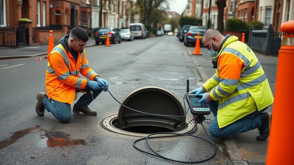 Underground Leak Detection Upper Clapton E5 in Worcester Park
