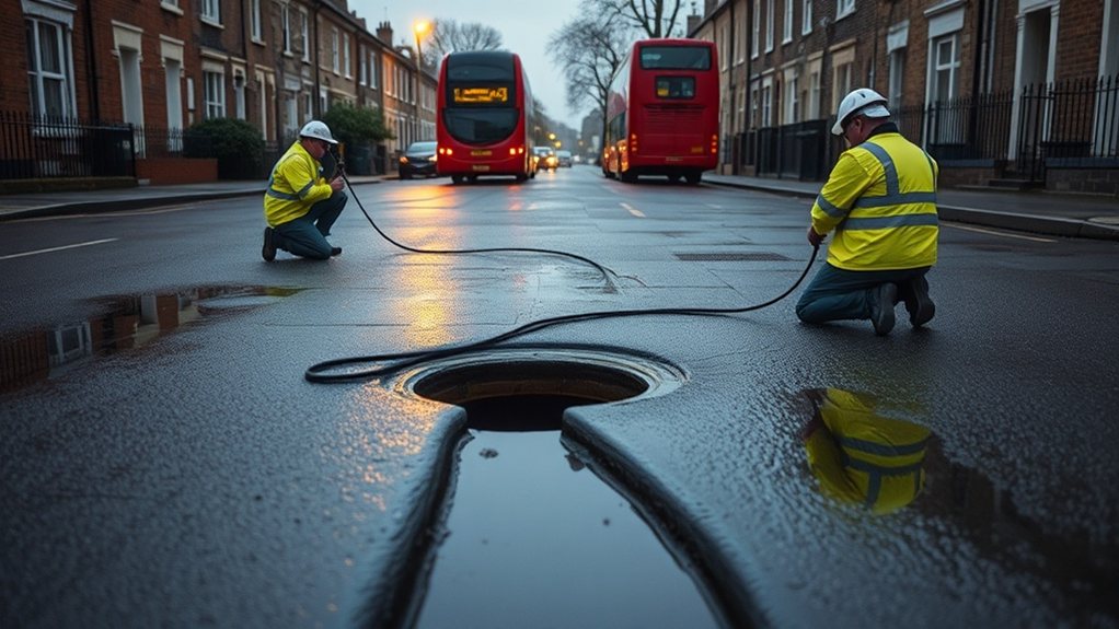 Water Main Leak Detection Upper Clapton E5 in Worcester Park
